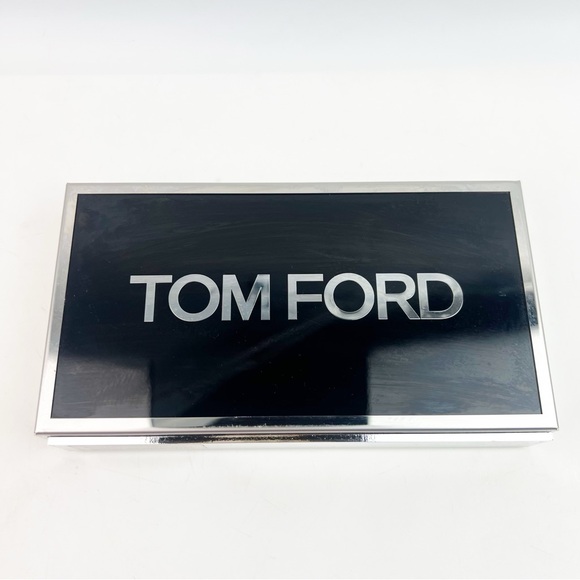 Tom Ford Store Display Plaque Sign Advertising Silver Black Metal Retail 8” - Picture 2 of 10